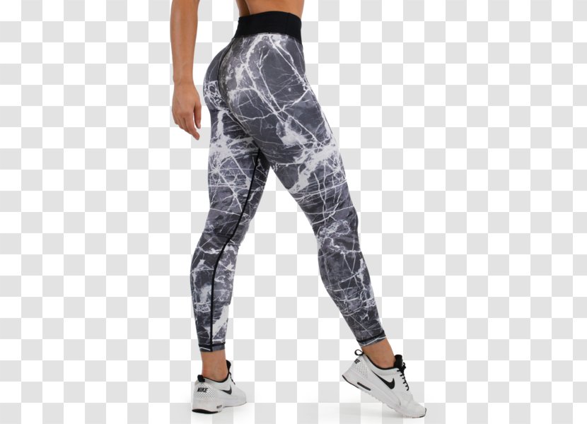 Leggings T-shirt Waist Tights Marble - Active Undergarment Transparent PNG