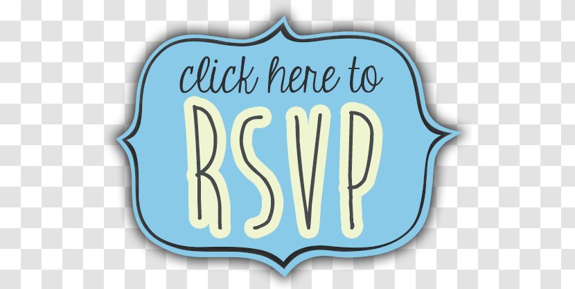 RSVP Party Wedding Sukkah Clip Art - Blue Transparent PNG