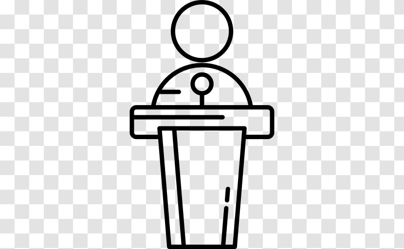 Woman Microphone - Podium - Lectern Transparent PNG