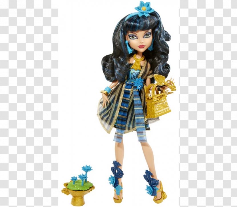 Monster High Cleo De Nile Doll Toy - Draculaura Transparent PNG