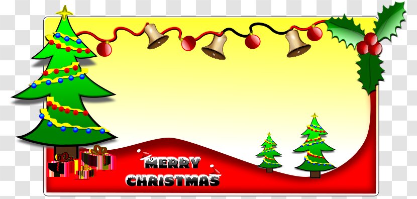 Clip Art Christmas Card Day Vector Graphics - Sfondo Outline Transparent PNG
