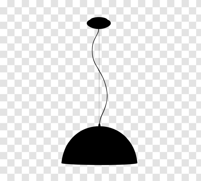 Black & White - M - Ceiling Fixture Product Design Transparent PNG