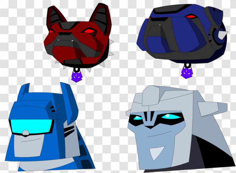 Rumble Frenzy Soundwave Ravage Cartoon - Electric Blue - Animated Pictures Of Dogs Transparent PNG