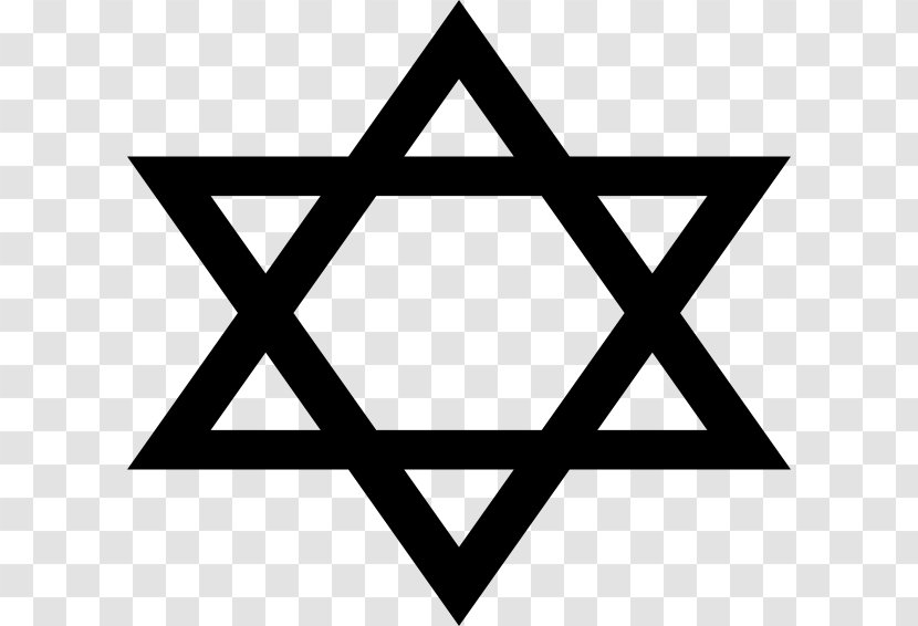 Star Of David Judaism Clip Art Transparent PNG
