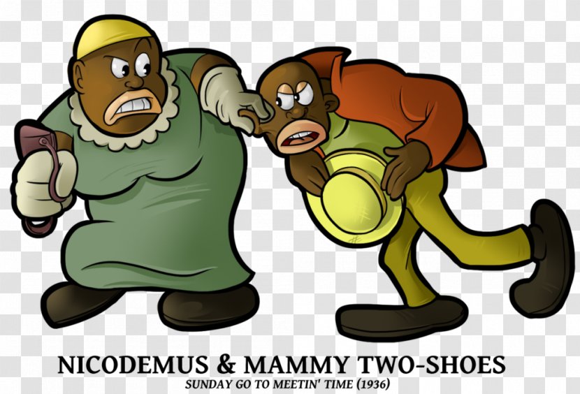 Mammy Two Shoes Archetype Minstrel Show Blackface Merrie Melodies - Racism - Tom And Jerry Transparent PNG