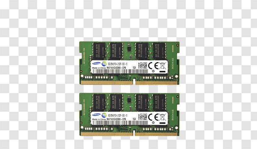 Laptop DDR4 SDRAM SO-DIMM Memory Module - Tv Tuner Card - Samsung Notebook 9 Pro Transparent PNG