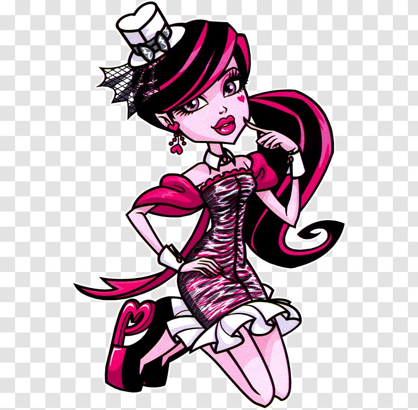 Monster High: Ghoul Spirit Frankie Stein High Draculaura Doll - Heart Transparent PNG