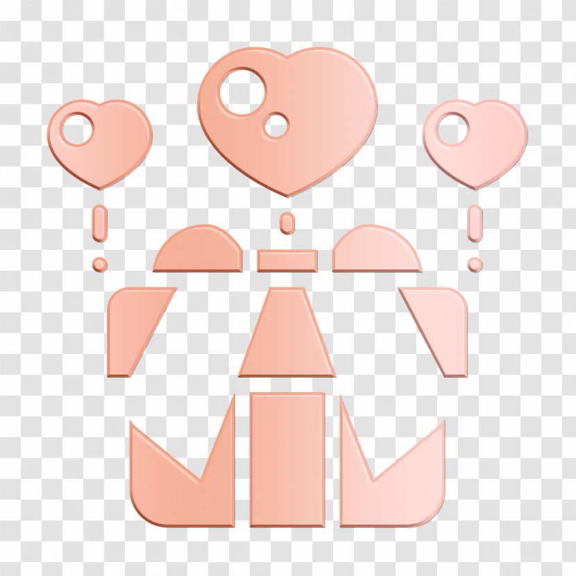 Love Icon Gift Icon Transparent PNG