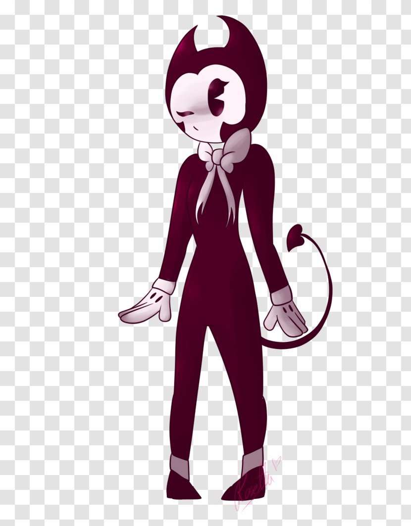 Bendy And The Ink Machine Female Woman Art - Male Transparent PNG
