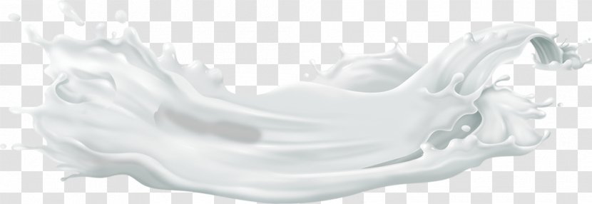 White Furniture Black Jaw - Milk Transparent PNG