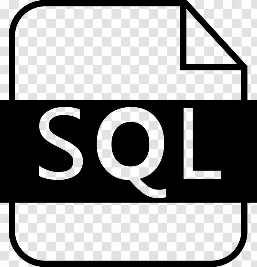 SQL Query Language Database Font - Area - Column Transparent PNG