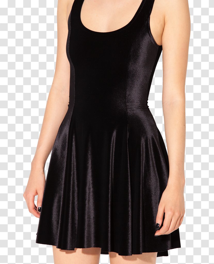 Little Black Dress Velvet Party Casual Attire Transparent PNG