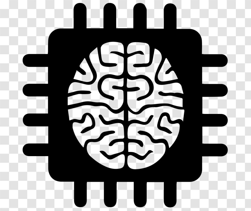 Clip Art Artificial Intelligence Brain Machine Learning - Repetitive Vector Transparent PNG