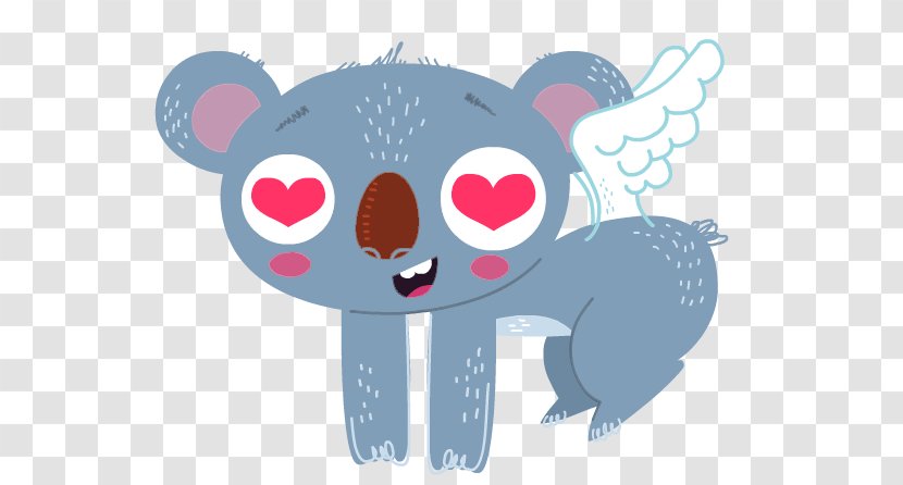 Koalas/Koalas Bear Baby Koala Drawing - Tree - Hand Drawn Heart-shaped Eyes Transparent PNG