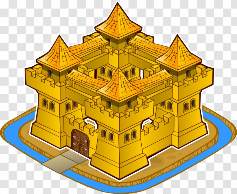 ConQUIZtador Game Castle Triviador Argentina - Yellow Transparent PNG