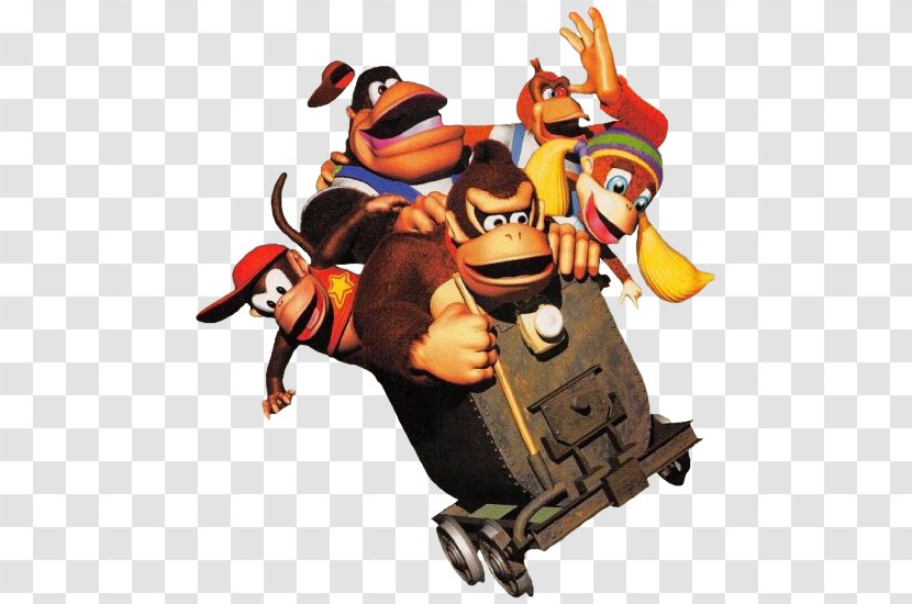 Donkey Kong 64 Nintendo Country Returns 2: Diddy's Quest Diddy Racing - Video Games - Donky Transparent PNG