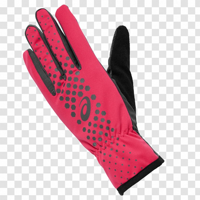 Glove ASICS Running Clothing Accessories - Bicycle - Gloves Transparent PNG