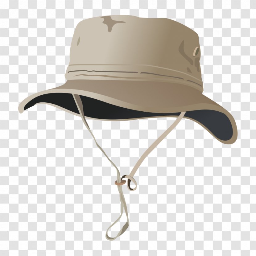 Boonie Hat Cap Headgear Sun - Cartoon Transparent PNG
