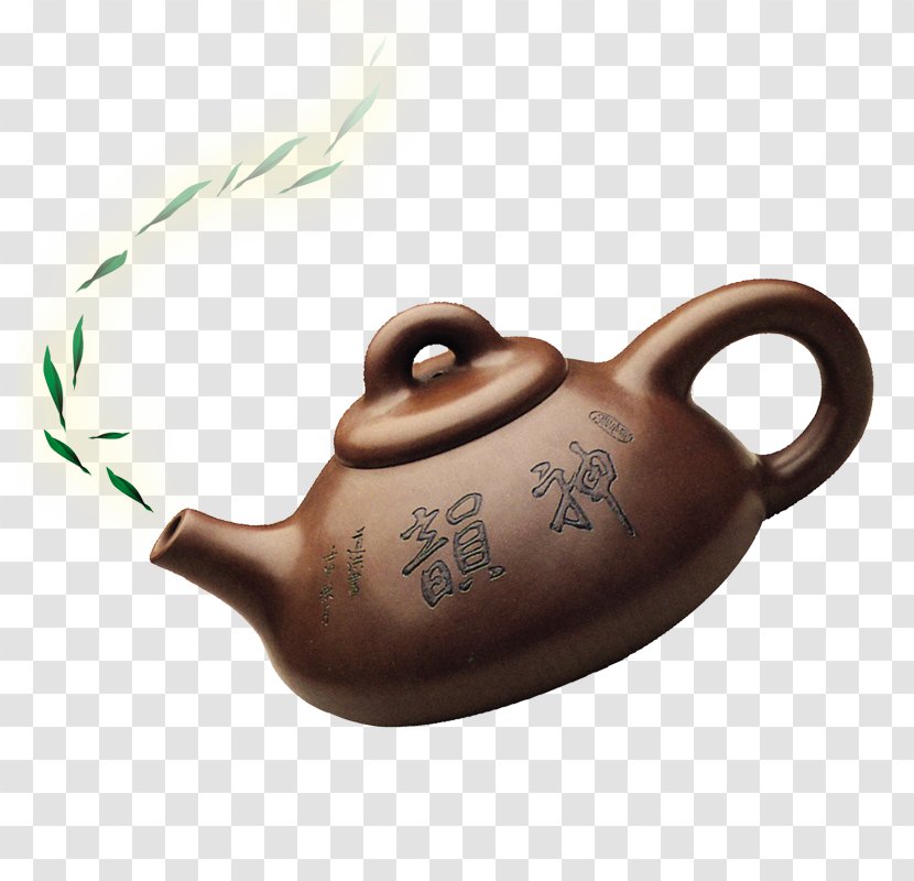 Green Tea Teapot - Ceramic - Pots Transparent PNG