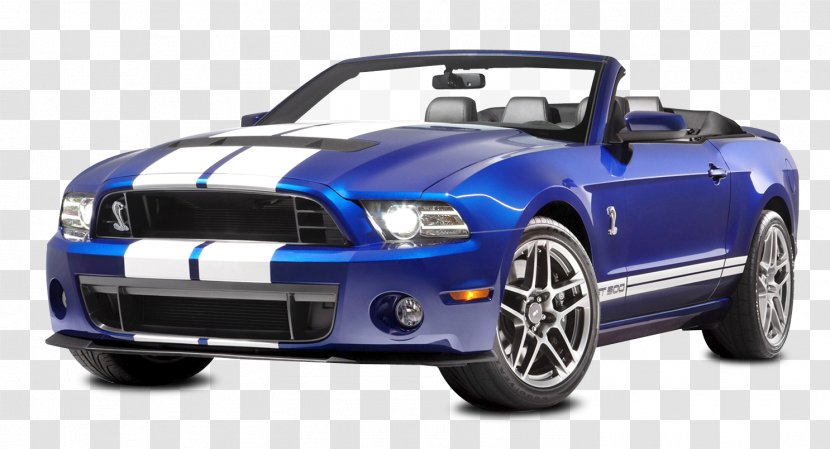 2014 Ford Mustang 2013 Shelby GT500 Convertible - Muscle Car Transparent PNG