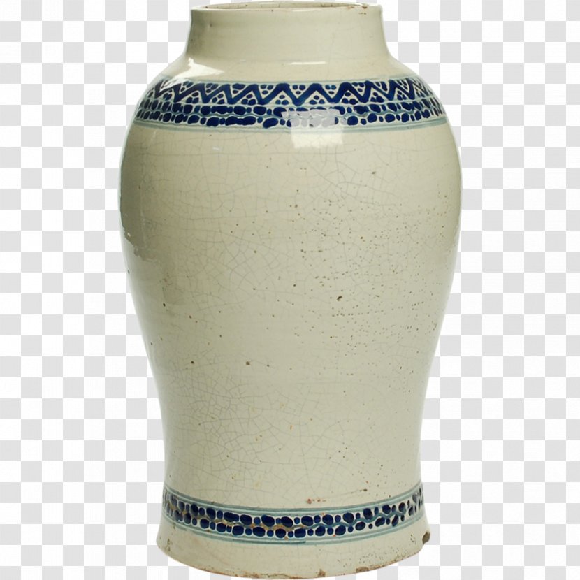 Ceramic Talavera Pottery Retablo Vase - Antique Transparent PNG