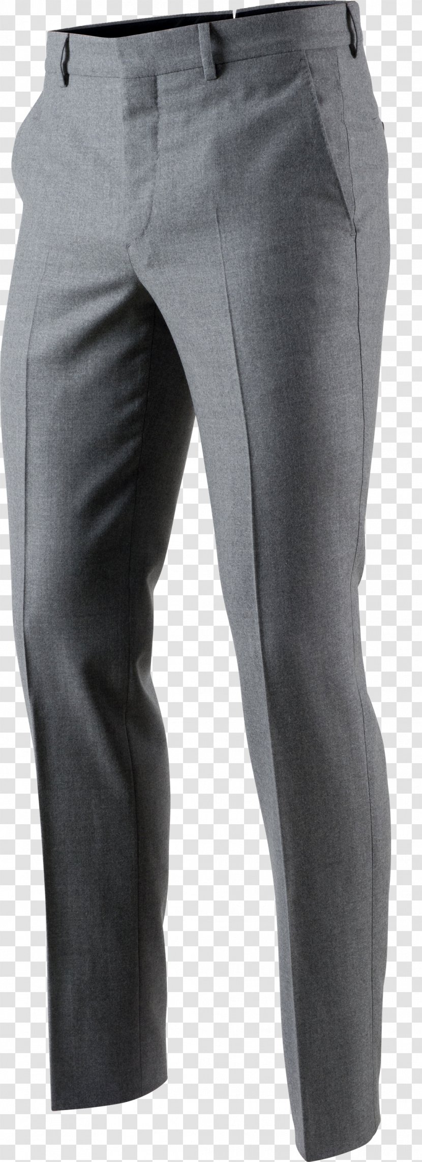 Jeans Denim Waist Pants Grey - Trousers Transparent PNG