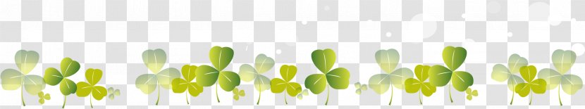 Four-leaf Clover Green - Luck - Vector Transparent PNG