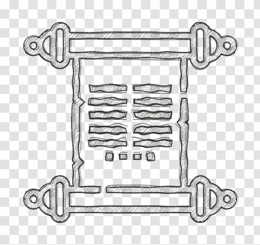 Medieval Icon Scroll Icon Transparent PNG