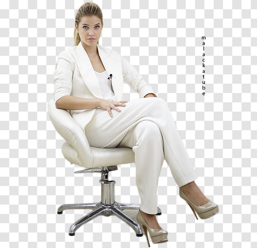 Office & Desk Chairs Sitting - Silhouette - Design Transparent PNG