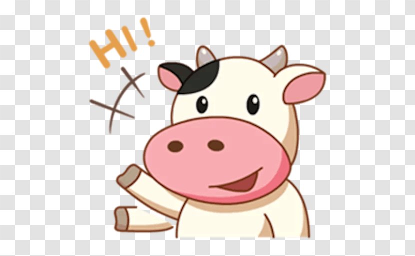 Taurine Cattle Sticker Telegram IMessage Clip Art - Pepe Crying Transparent PNG