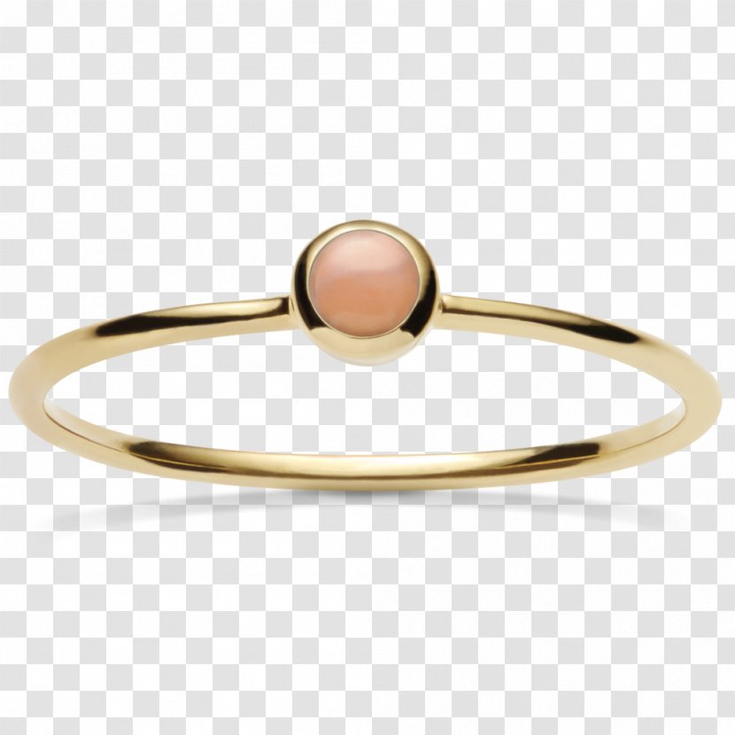 Ring Moonstone Jewellery Sterling Silver Gemstone - Gold Transparent PNG