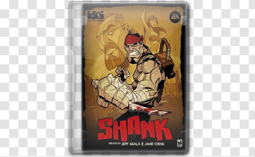 Shank 2 Xbox 360 Video Game PlayStation 3 Transparent PNG