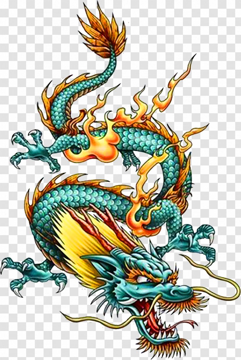 China Chinese Dragon Tattoo Legendary Creature - Mythical Transparent PNG