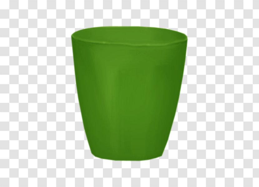 Flowerpot Plastic Green Cup - Beautiful Mug Transparent PNG