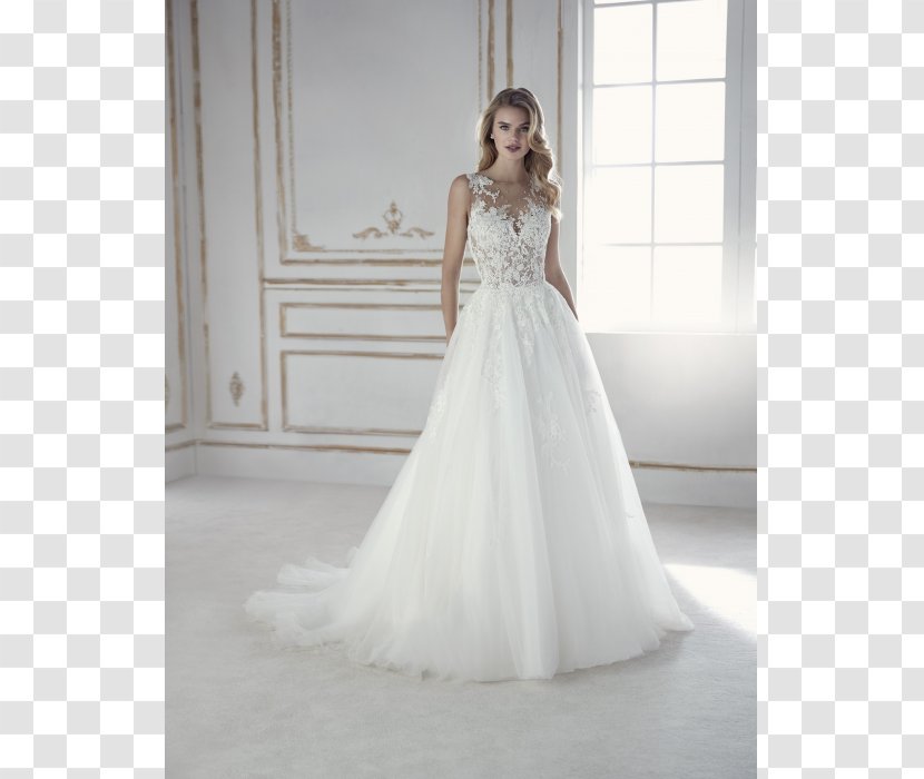 Wedding Dress Bride Ball Gown A-line - Watercolor Transparent PNG