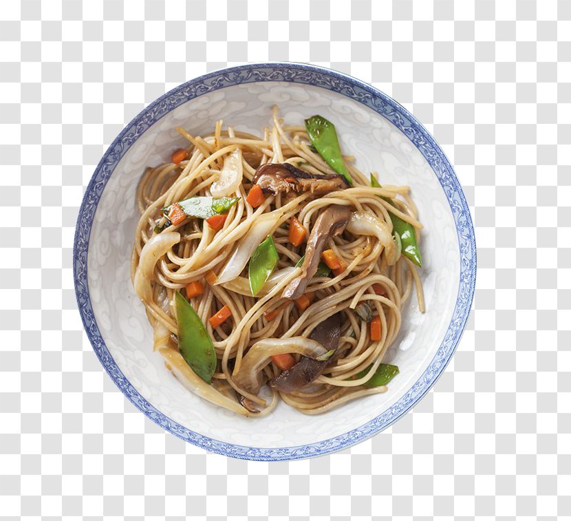 Chow Mein Chinese Noodles Hokkien Mee Yakisoba Fried - Cuisine - Onion Squid Transparent PNG