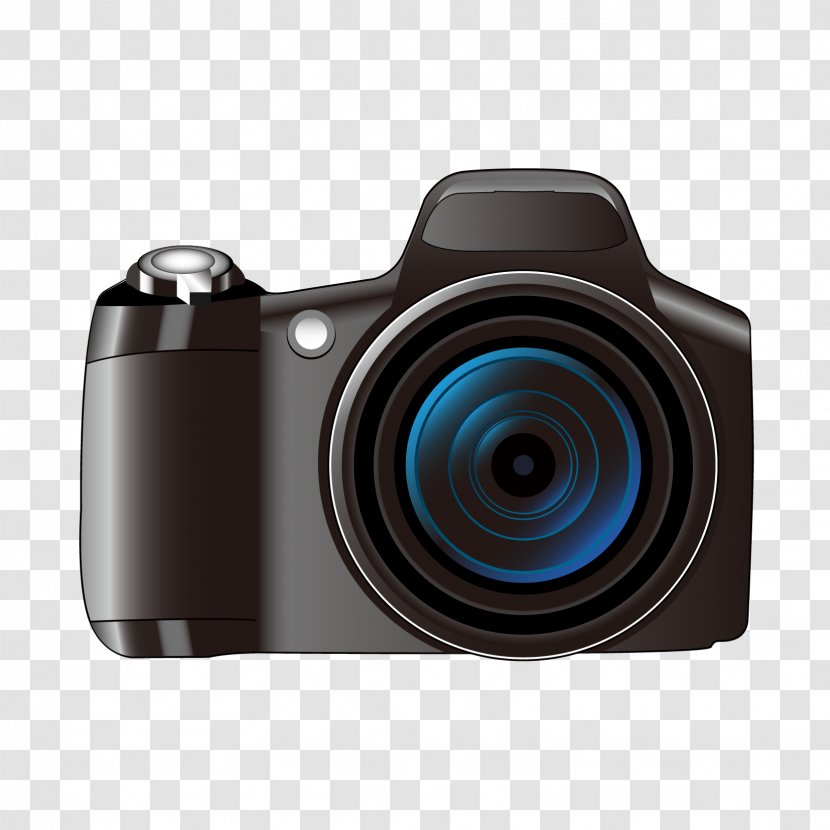 Digital SLR Camera Lens Photographic Film Cameras - Slr Transparent PNG