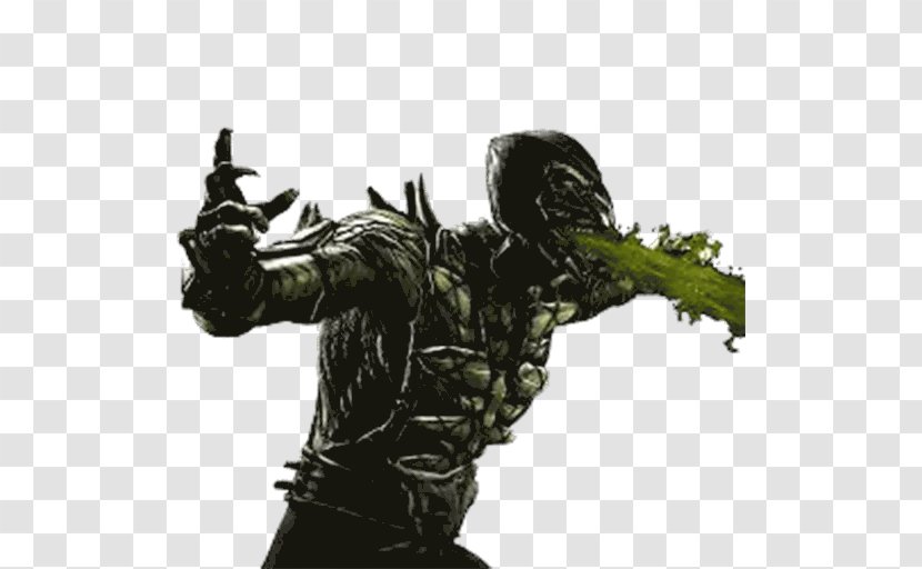 Mortal Kombat X Reptile Scorpion Kombat: Deadly Alliance - Sculpture Transparent PNG