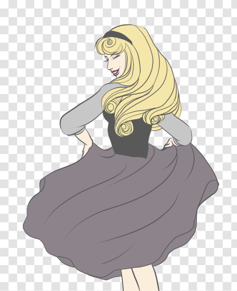 Princess Aurora Rapunzel Art Drawing - Silhouette - Frame Transparent PNG