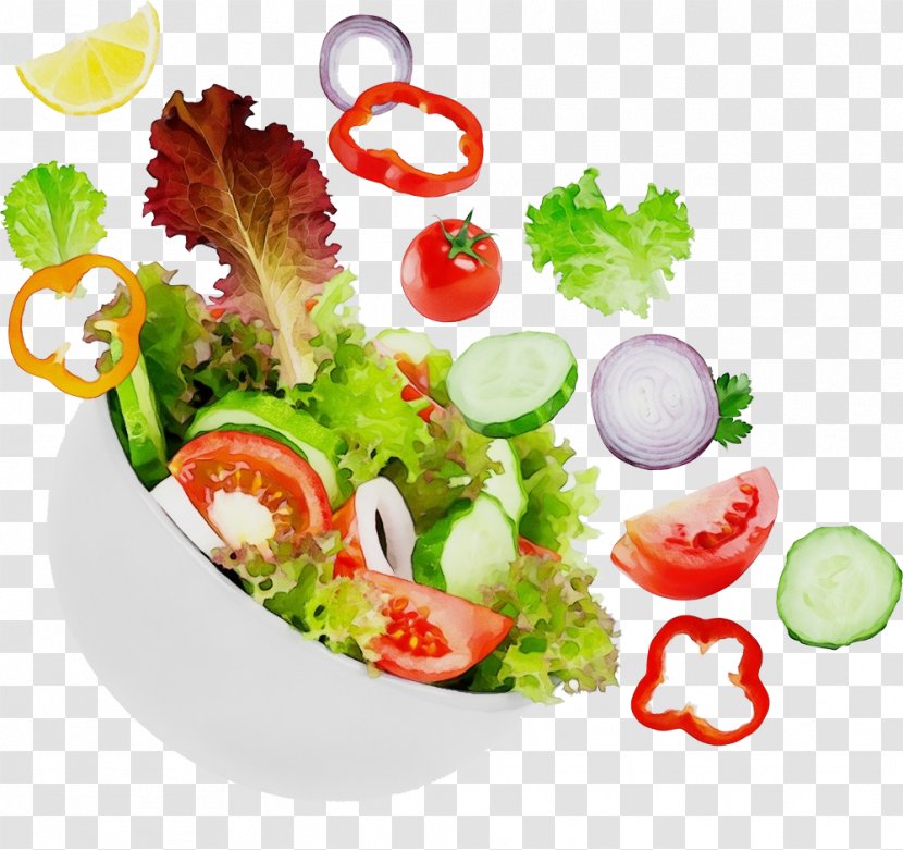 Salad - Meal - Lettuce Vegetarian Food Transparent PNG