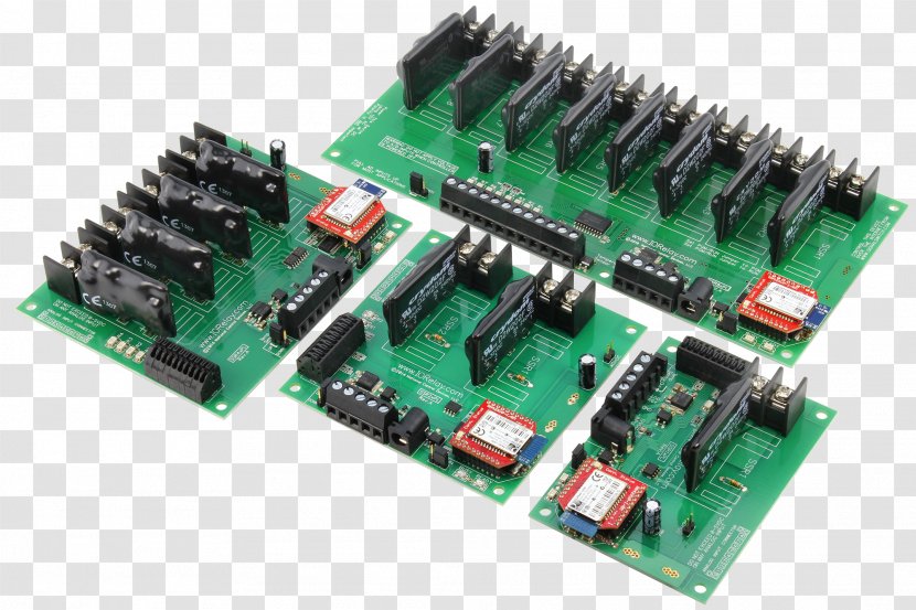 Microcontroller Solid-state Relay Electrical Switches Electronics - Electronic Circuit - Base Station Controller Transparent PNG