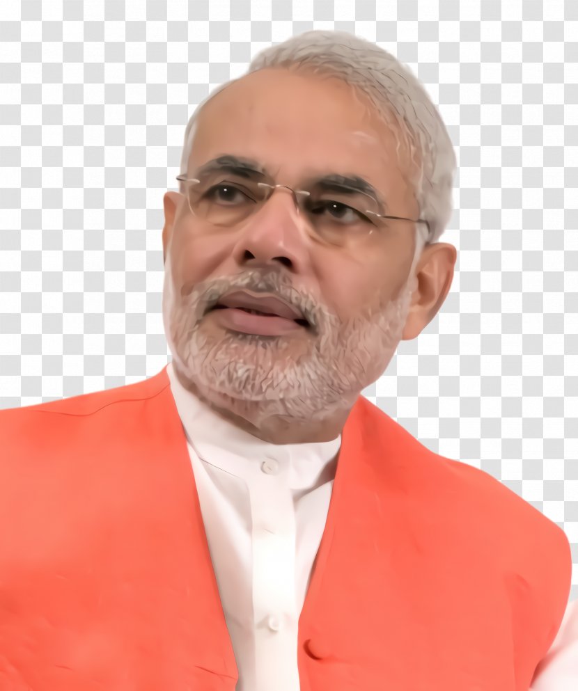Modi Cartoon - Bharatiya Janata Party - Businessperson Moustache Transparent PNG