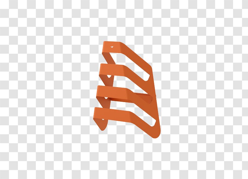 Logo Line Font - Orange - Rack Transparent PNG