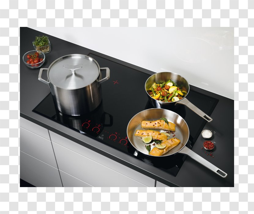 Induction Cooking Frying Pan Electromagnetic Cookware - Dish Transparent PNG