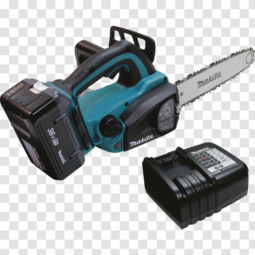 Cordless Chainsaw Makita Battery Tool - Hardware Transparent PNG