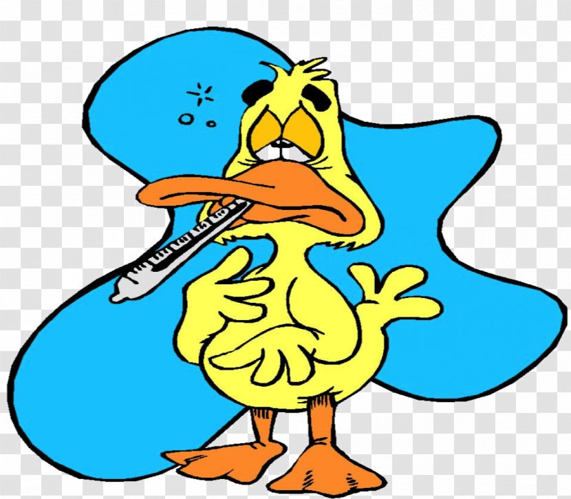 Duck Book Child Clip Art - Food - Flu Transparent PNG