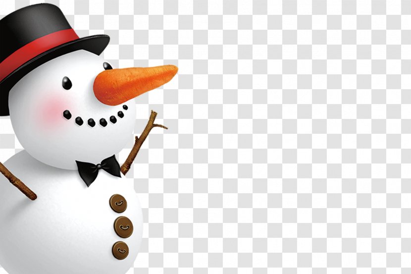Snowman Button Download - Snowflake - Winter Material Transparent PNG