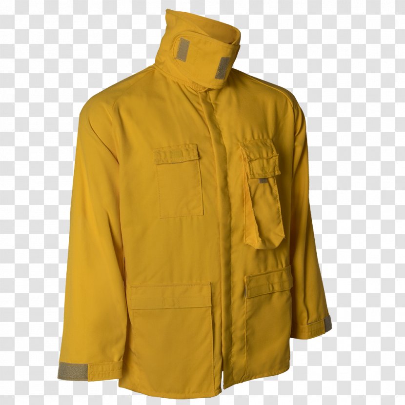 Jacket Coat Firefighter Personal Protective Equipment Station Wear - Wildfire Transparent PNG