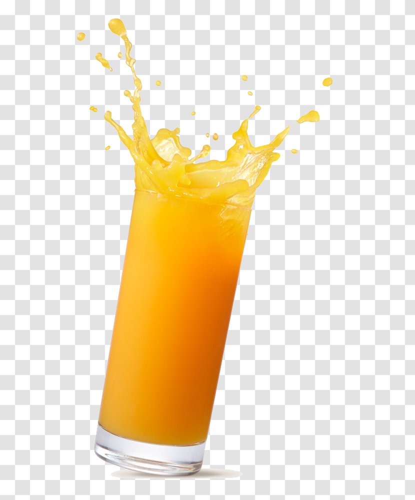Orange Juice Fuzzy Navel Drink - Fruit - Spilled Transparent PNG