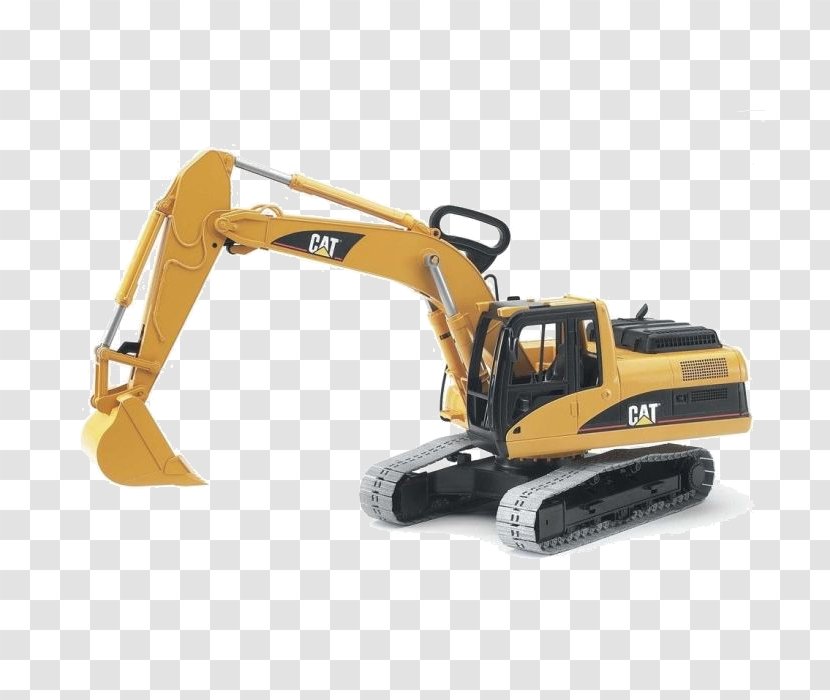 Caterpillar Inc. Excavator Skid-steer Loader Heavy Machinery Backhoe - Continuous Track Transparent PNG